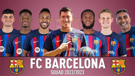 fc barcelona players 2023